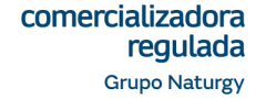 Logo Comercializadora Regulada de Naturgy